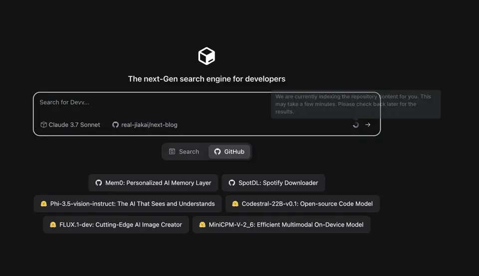 Devv GitHub模式索引仓库