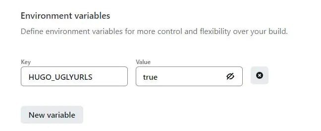 Netlify configure environment variable