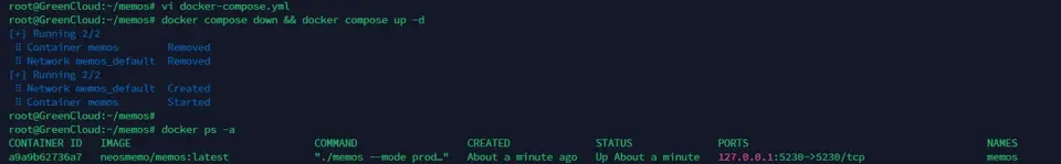Restart services