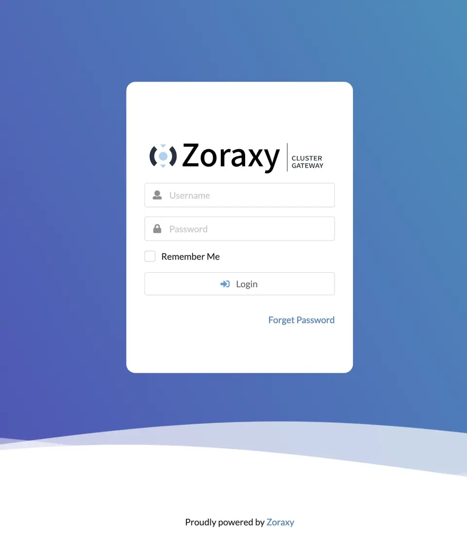 通过basic auth后,就可以以域名的形式访问到zoraxy的后台管理界面了。