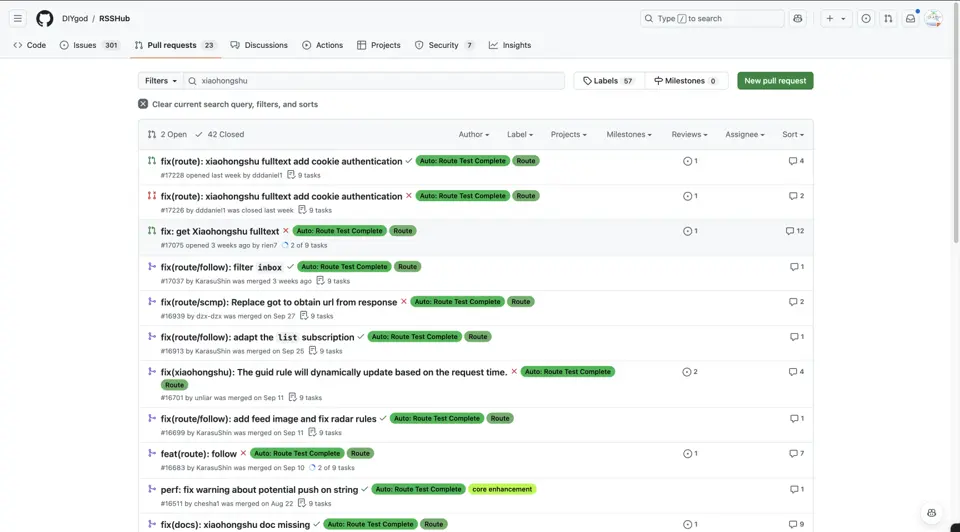 感谢开发者们的pull request