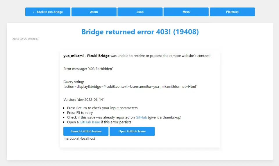 picuki 403 forbidden